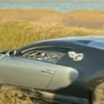 Bugatti Into Lagoon