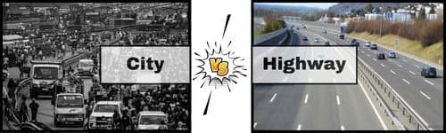 City and Highway Mileage